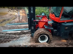 3.5T Schwerwälder-Forklift (Index-Achse) für das Heben von 3 bis 6 m