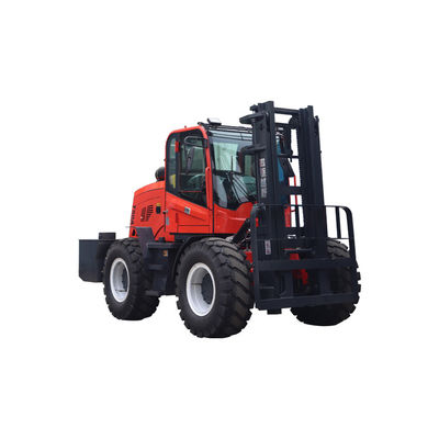 5.0T Kurz-Rohterrain Gabelstapler Hebhöhe 3 ~ 6 m